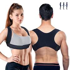 How to maximize a back brace. Portholic Posture Corrector For Men And Women Newest Updated 2 Wear Mode Adjustable Upper Back Brace Straightener For Clavicle Support Providing Pain Relief From Neck Back Shoulder Chest 26 45 Buy Online In