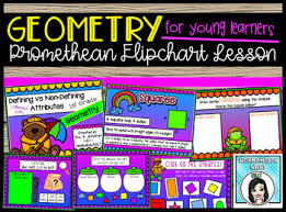 Geometry Promethean Activinspire Flipchart Lesson For Young Learners