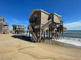 outer banks homes keep falling into the