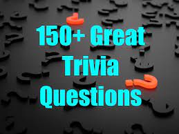 This covers everything from disney, to harry potter, and even emma stone movies, so get ready. 150 Great Trivia Questions Hobbylark