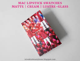 swatch mac lipsticks in ruby woo m a