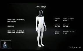 Tesla ceo elon musk announced his company is building a humanoid robot called tesla bot designed to do everyday tasks like grocery shopping. 0bdzc7npwzdorm