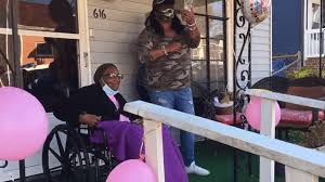police surprise 103 year old woman