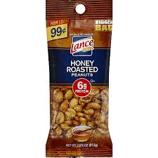 lance honey roasted peanuts 2 875 oz