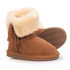 Lamo Footwear V Tassel Boot For Girls