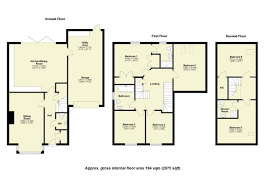 Floor Plan For 6 Bedroom Detached House