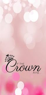 if the crown fits blush pink sparkle