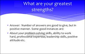 what are your greatest strength how to answer 