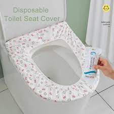 4pcs Disposable Toilet Seat Cushion