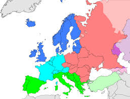 Europe Subregion Map Un Geoscheme Svg