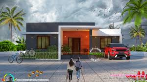flat roof style house 420 square feet