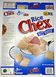 rice chex 15 6oz cereal box sku u198