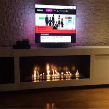 China Tv Stand Fireplace Ethanol Fireplace