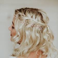 Adding a lot of curls will give you hair texture and curls are such a classic look for weddings too. 50 Exquisite Wedding Hairstyles For Short Hair My New Hairstyles