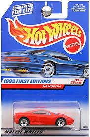 Licensed hot wheels, 1999 hot wheels, 1999 first editions, and 26 more. Amazon Com Hot Wheels 360 Modena 1999 First Editions Ferrari 360 Modena 1 64 Scale Collectible Die Cast Car Model 1113 Toys Games