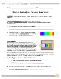 Gizmo student exploration star spectra answer key. Herschel Experiment Gizmo Answer Key Fill Online Printable Fillable Blank Pdffiller