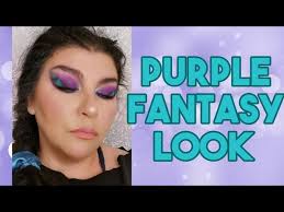 makeuptherapy purple fantasy look you
