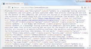 webpage source html css and javascript