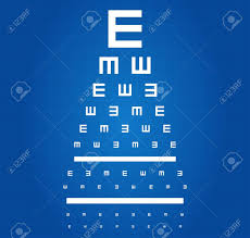 Eye Sight Test Chart Blueprint