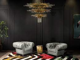 dark living room design