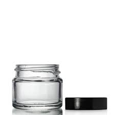 15ml small glass jar with lid ampulla