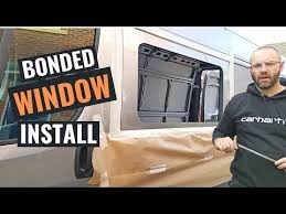bonded window installation and