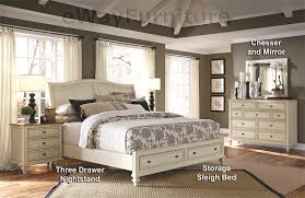 Storage Sleigh Bed Bedroom