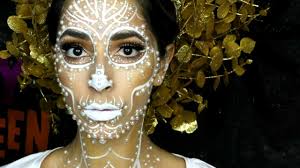 pearl day of the dead makeup tutorial
