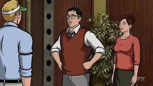 pam going king kong in archer as a gif