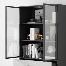 Open Shelves Display Cabinet