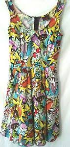 Details About Folter Retrolicious Pop Art Food Pattern Good Enough To Eat Dress Size S Usa