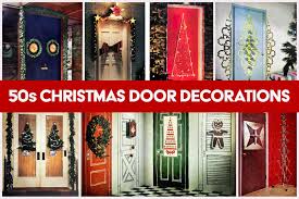 25 ideas for christmas door decorations