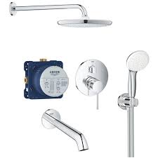 Grohe Essence Concealed Shower Set With