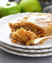Apple Cake With Brown Sugar Topping gambar png