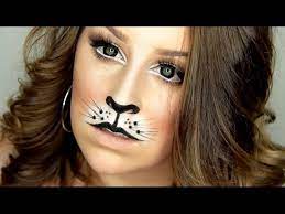 cat halloween makeup tutorial lion