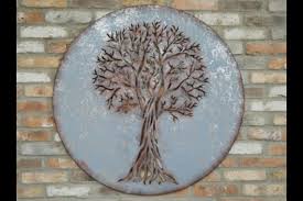 Extra Large Rustic Tree Of Life Metal