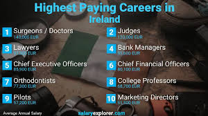 best paying jobs in ireland 2024