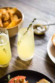 sparkling ouzo lemon honey tail