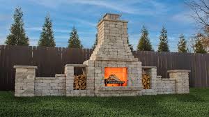 Barrington Outdoor Fireplace Kit