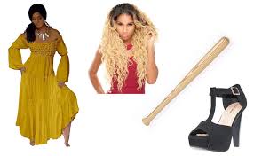beyonce hold up costume carbon