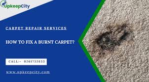 how to fix a burnt carpet tips