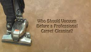 vacuum professional carpet cleaning