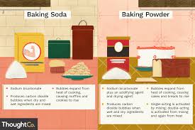 baking powder and baking soda