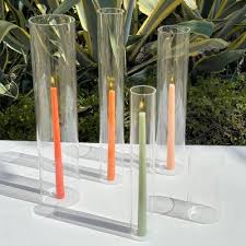 Open Ended Hurricane Candle Shades