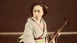 a anese geisha in the 1870s
