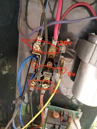 Typical wiring diagram field layout. Ac Contactor And Capacitor Wiring Fan Running And Breaker Flipping Doityourself Com Community Forums