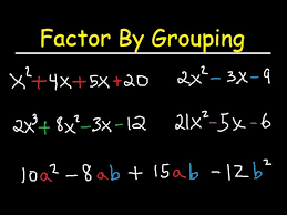Factor By Grouping Polynomials 4