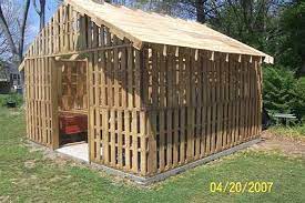 how to build a pallet shed home