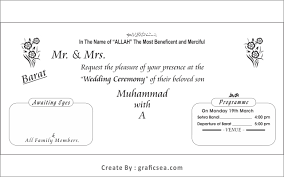 wedding invitation card english shadi