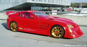 The most common red sports car material is ceramic. Red Gold Dream Mercedes Mclaren Slr Up For Sale